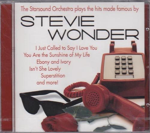 Plays the Hits Made Famous By Stevie Wonder [Audio CD] Starsound Orchestra