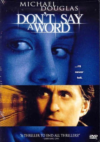 Don't Say a Word (Widescreen) (Bilingual) [DVD] Michael Dougls