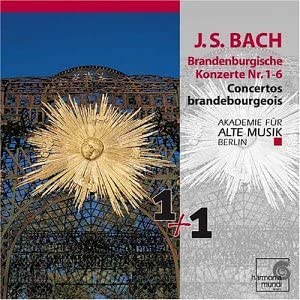 USE 5901634/35BACH. Brandendenburgische Konzerte. Akademie fur Alte Musik Berlin *2-for-1* [Audio CD] Akademie für Alte Musik Berlin