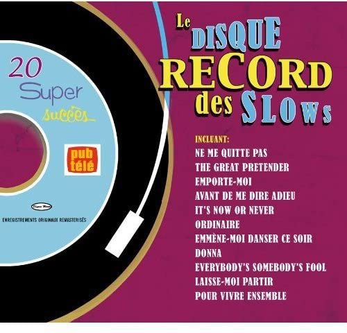 Le Disque Record Des Slows,  Volume 2 [Audio CD] Artistes Variés