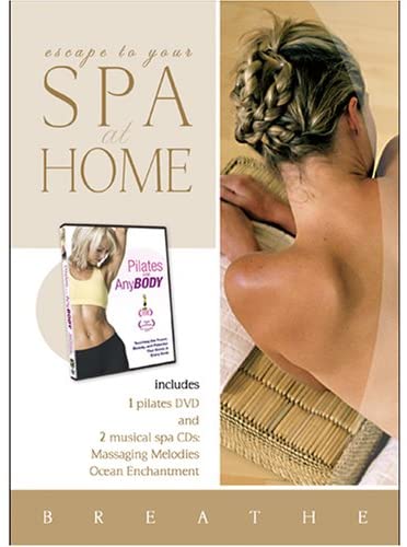 Spa at Home: Pilates for Any Body with 2 CDs: Massaging Melodies and Ocean Enchantment [Import] [DVD]
