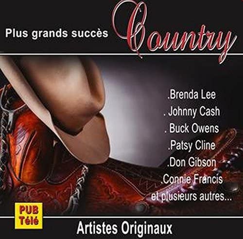 Plus grands succès country [Audio CD] Varies-Various, Patsy Cline, Johnny Cash, Hank Williams, Brenda Lee, Eddy Arnold and Patti Page
