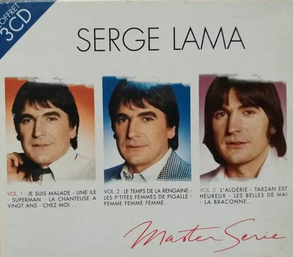 Master Serie Coffret 3 CD / Serge Lama [Audio CD] Serge Lama