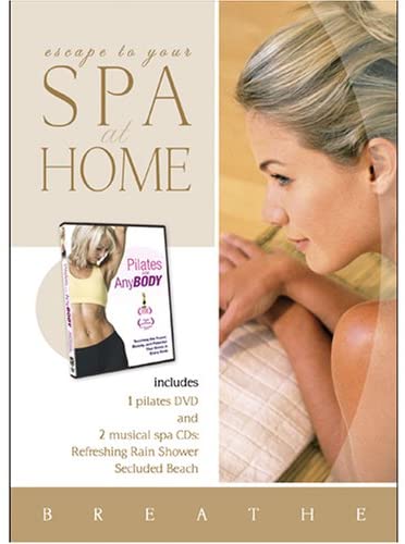 Spa at Home: Pilates for Any Body with 2 CDs: Refreshing Rain Shower and Secluded Beach [Import] [DVD]