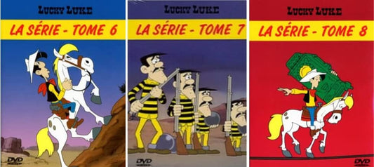 Lucky Luke La serie Tome 6, 7, 8 (Emission 33 a 52 / Audio: Version Francaise Seulement) [DVD]