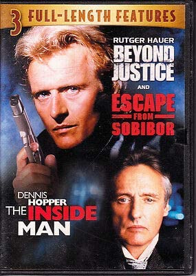 3 Full-Length Features / Beyond Justice / Escape From Sobibor / The Inside Man (Languages: English Only) [DVD]
