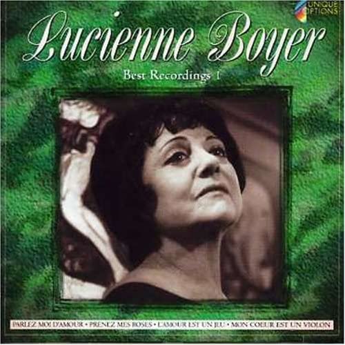 Best Recordings 1 [Audio CD] Boyer/ Lucienne