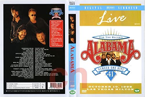 Alabama / Live For The Record - 41 Number One Hits Live/ October 10/ 1998 Las Vegas Hilton (Import NTSC All Region) [DVD]