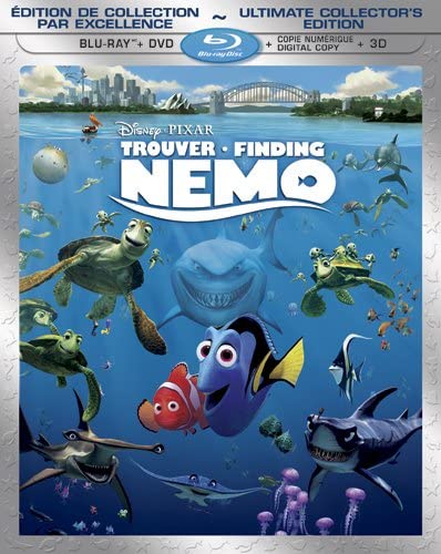 Trouver Nemo - Ultime Édition Collector [Blu-ray 3D + Blu-ray + DVD] (Version française)