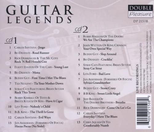 Guitar Legends [Audio CD] Various Artists
