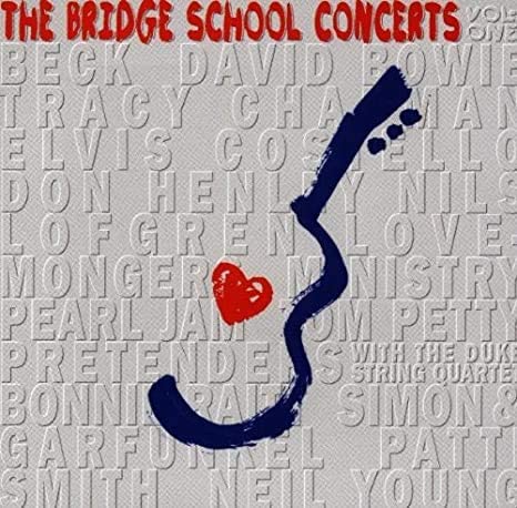 The Bridge School Concerts [Audio CD] Neil Young/ Tom Petty/ Tracy Chapman/ Pretenders/ Beck/ Bonnie Raitt/ Don Henley/ Ministry/ Simon & Garfunkel/ David Bowie/ Pearl Jam/ Lovemongers/ Nils Lofgren/ Elvis Costello/ Patti Smith.