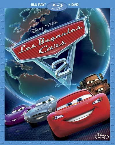 Les Bagnoles 2 / Cars 2 (Bilingue Blu-ray Combo Pack) [Blu-ray + DVD]