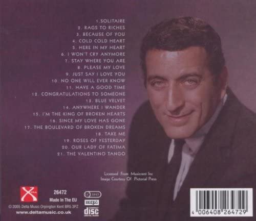Solitaire [Audio CD] Bennett/ Tony