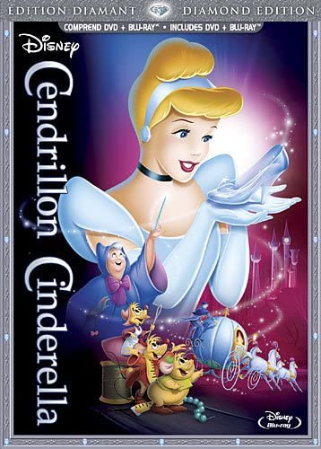 Cendrillon: Édition Diamant / Cinderella: Diamond Edition (Bilingual DVD Combo Pack) [Blu-ray + DVD] [Blu-ray]