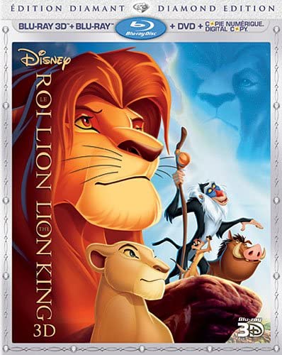 Le Roi Lion 3D: Édition Diamant / The Lion King 3D: Diamond Edition (Bilingual) [Blu-ray 3D + Blu-ray + DVD + Digital Copy] [Blu-ray]