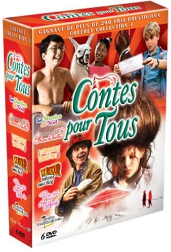 Contes Pour Tous Coffret 3 - Le Martien de Noel/ Operation beurre de pinottes/ Les Aventuriers du timbre perdu/ Le Retour des aventuriers du timbre perdu/ Pas de répit pour Mélanie/ Tirelire Combines (Version française) [DVD]