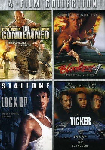 Four-Film Collection (The Condemned / Bloodsport 4 / Lock-Up / Ticker) [Import] [DVD]