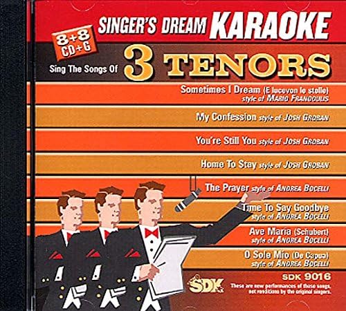 3 Tenors Karaoke [Audio CDG] Karaoke