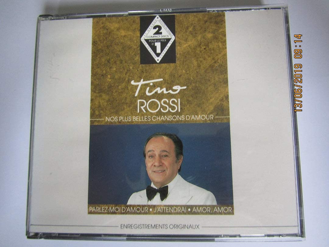 Nos plus belles chansons d'amour [Audio CD] Tino Rossi