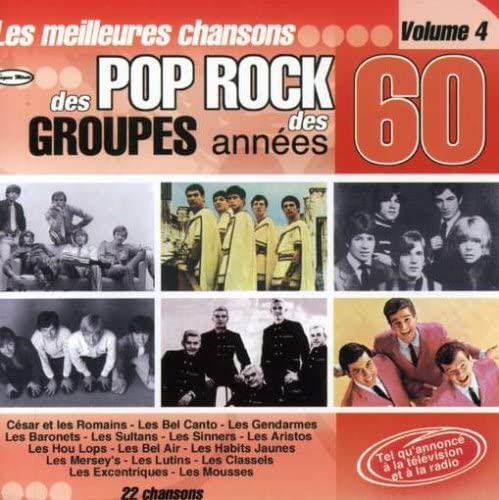 Les Meilleurs Chansons Pop Rock des Groupes des Années 60, Volume 4 [Audio CD] Artistes Variés