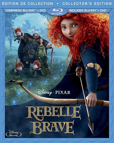 Rebelle: Édition Collector / Brave: Collector's Edition (3-Disc Bilingual Combo Pack) [Blu-ray + DVD] [Blu-ray]