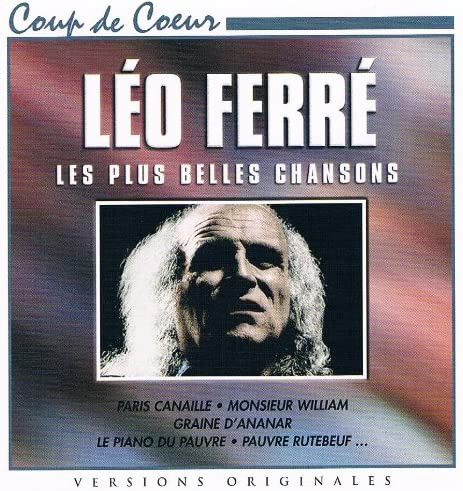 Coup De Coeur [Audio CD] Ferre, Leo