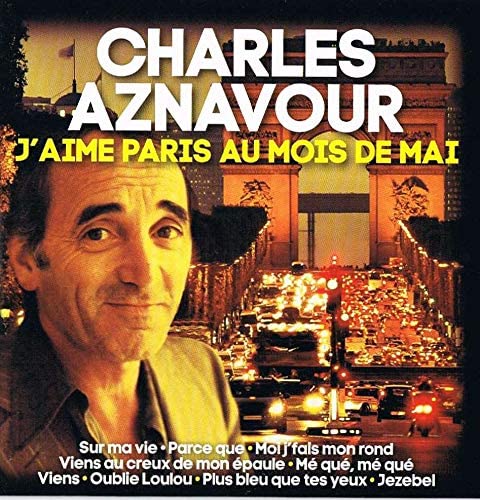Charles Aznavour / J'aime Paris au mois de Mai (pochette de carton mince) [Audio CD] Charles Aznavour