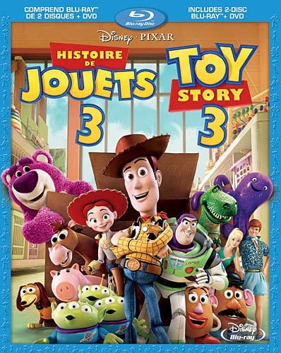 Histoire de Jouets 3 / Toy Story 3 (3-Disc Bilingual Combo Pack) [2-Disc Blu-ray + DVD]