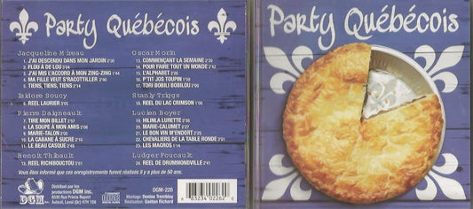 PARTY QUÉBÉCOIS AVEC LUCIEN BOYER/ OSCAR MORIN/ ISIDORE SOUCY ET PLUS [Audio CD] Artistes variés