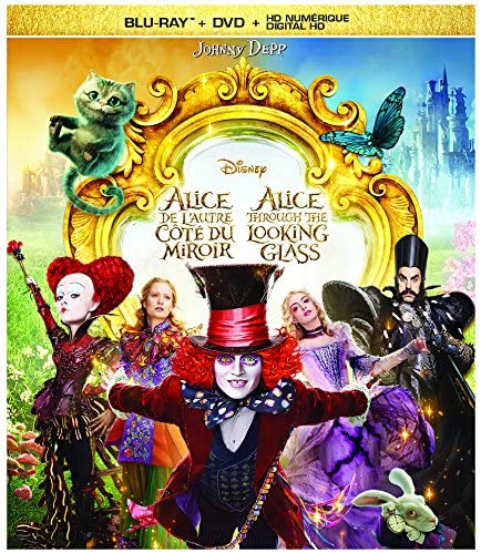 Alice Through the Looking Glass (Bilingual) [Blu-ray + DVD + Digital HD] [Blu-ray]