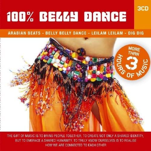 100% Belly Dance - Arabian Beats/ Belly Belly Dance/ Leilam Leilam/ DigDig. (RE-RECORDING/ LIVE RECORDING & ORIGINAL RECORDING) [Audio CD] Various Artists/ Sevim/ Hava Nasil Oralarda/ Pascale Machaalani/ Elissa/ Amal Hijazi/ Kaezim Savim/ Asena Haremde.