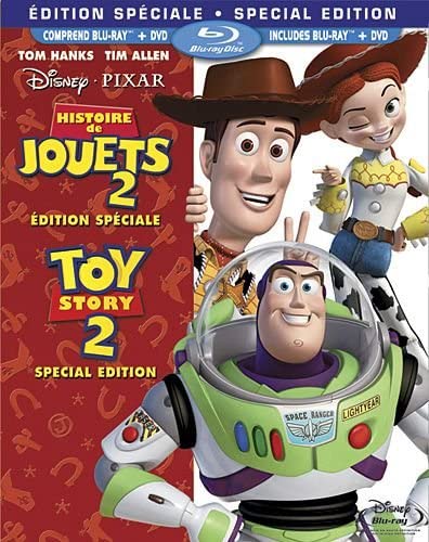 Histoire de Jouets 2: Edition Speciale / Toy Story 2: Special Edition (Bilingual Blu-ray Combo Pack) [Blu-ray + DVD]