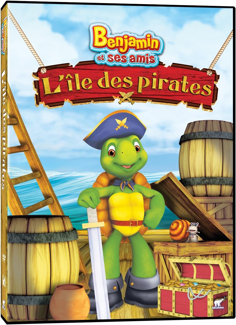 Benjamin et ses amis - L’île des pirates (Bilingual) [DVD]