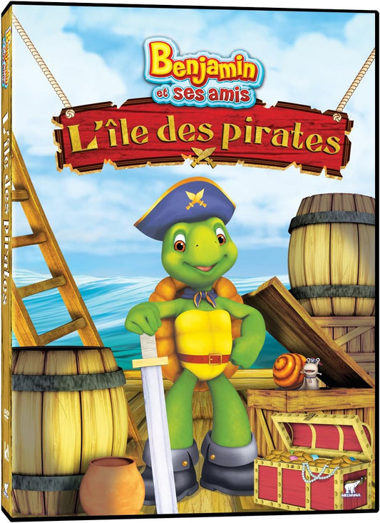 Benjamin et ses amis - L’île des pirates (Bilingual) [DVD]