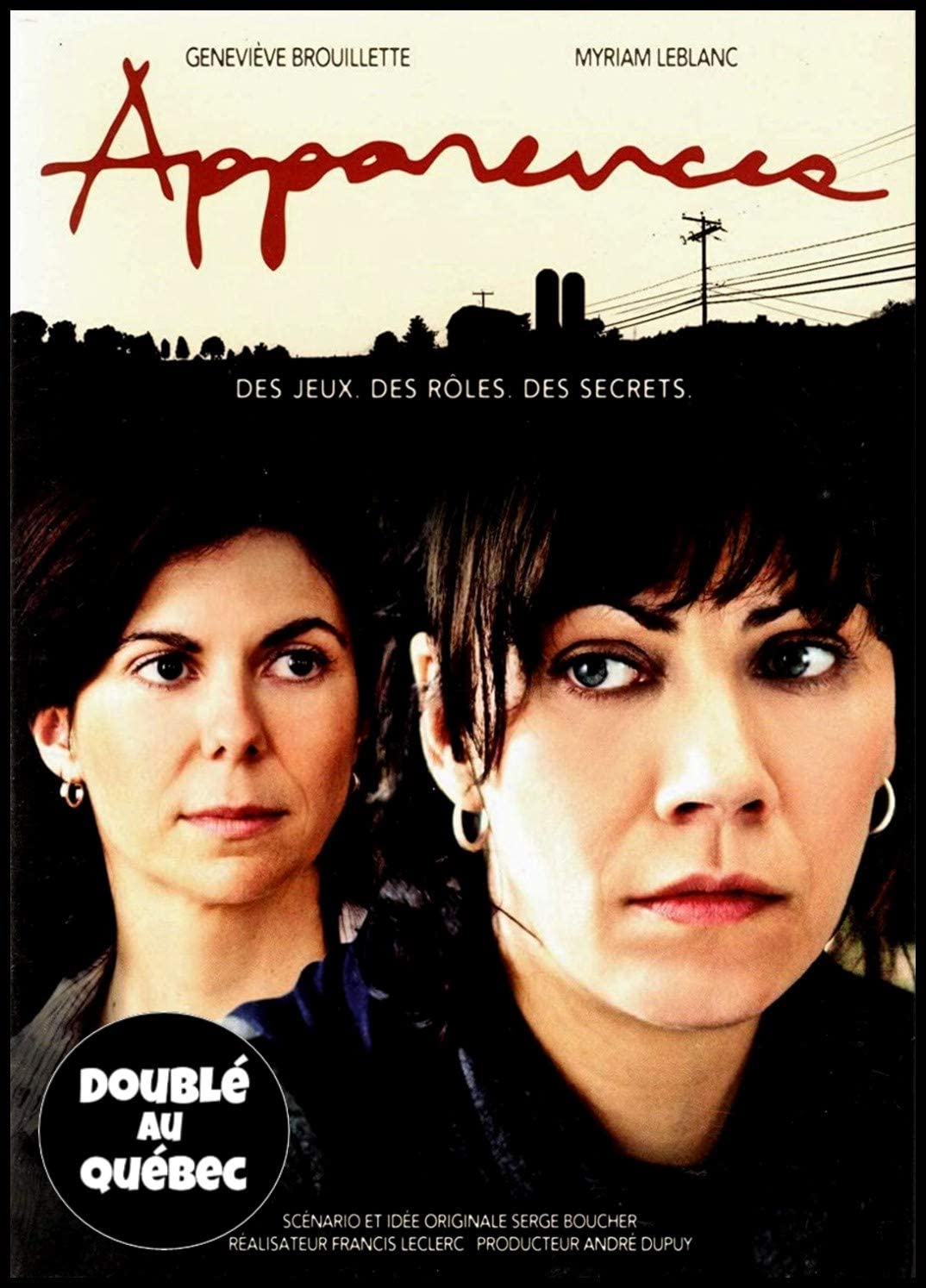 Apparences: L'intégrale de la série (Orignal French ONLY Version - No English Options) 2012 (Widescreen) Régie au Québec [DVD]