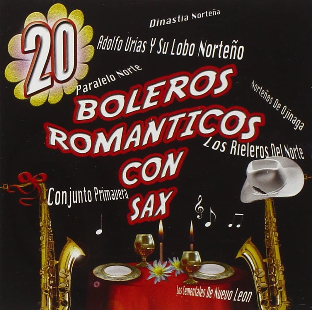 Boleros Romanticos Con Sax [Audio CD] Various Artists