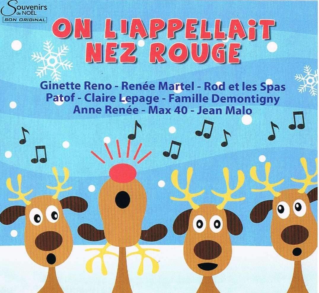 On L'appelait Nez Rouge [Audio CD] Ginette Reno/Renee Martel/Rod/Patof