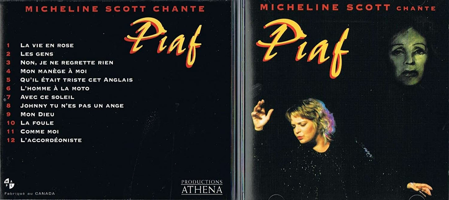 Micheline Scott chante Edith Piaf [Audio CD] Micheline Scott