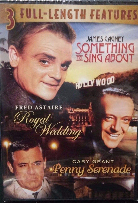 3 Full-Lenght Features: Something to Sing About / Royal Wedding / Penny Serenade (Languages: English Only) [DVD]