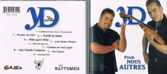 Pour Nous Autres (incluant Amazing Grace en anglais accompagné par David Picjette au Violon) [Audio CD] Yanik Pépin & David Pichette