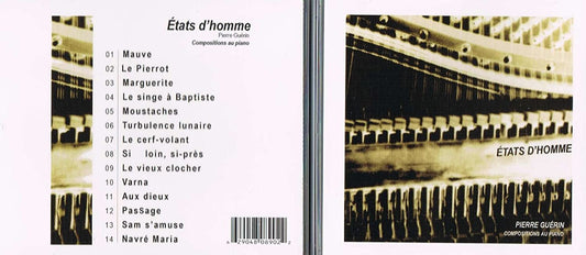 Etats D'Homme [Audio CD] Pierre Guerin