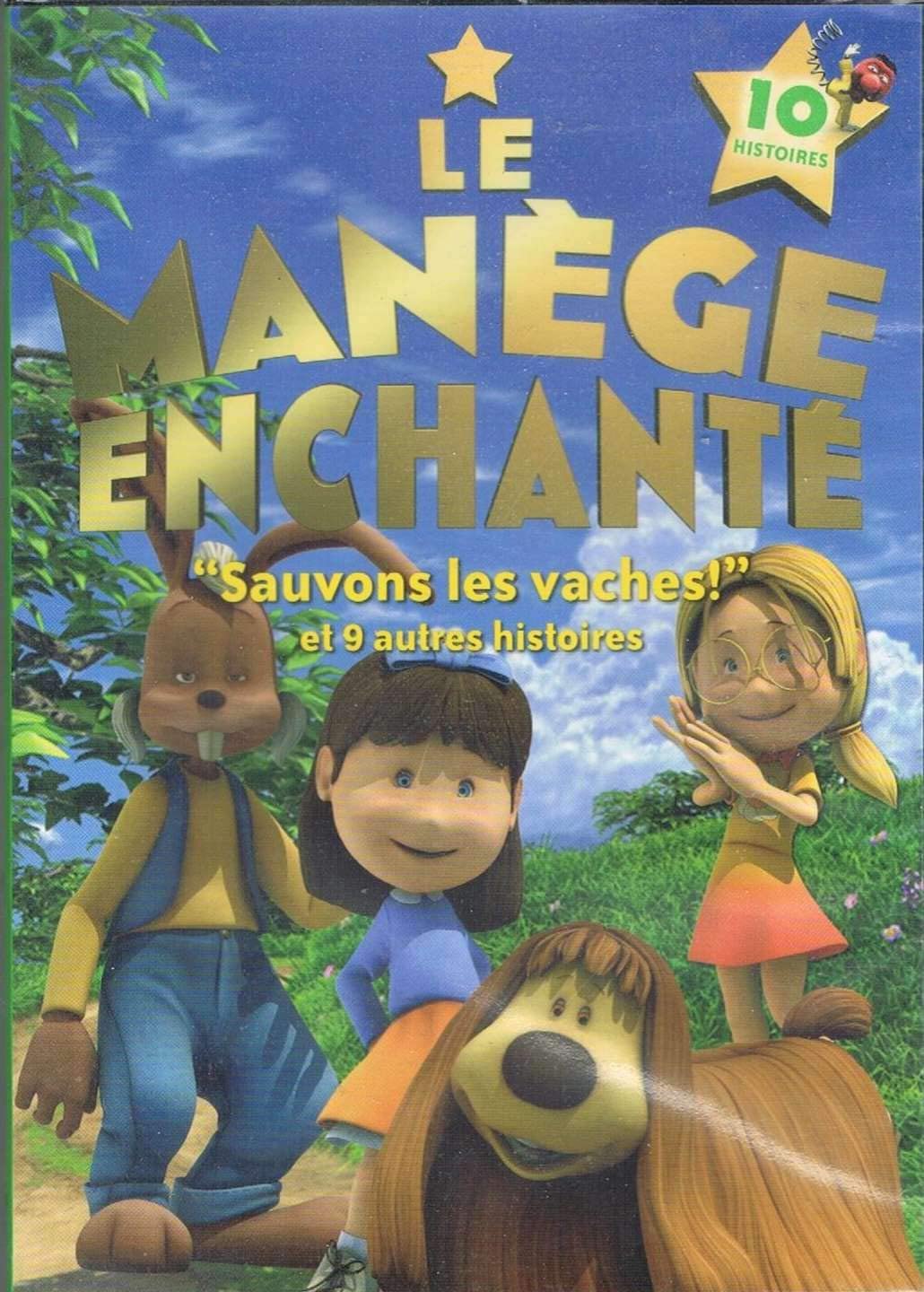 Le Manège Enchanté / Sauvons les Vaches et 9 autres histoires (10 Histoires) LANGUAGES: FRENCH & ENGLISH [DVD]