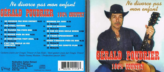 Ne Divorce Pas Mon Enfant [Audio CD] Gerald Poudrier