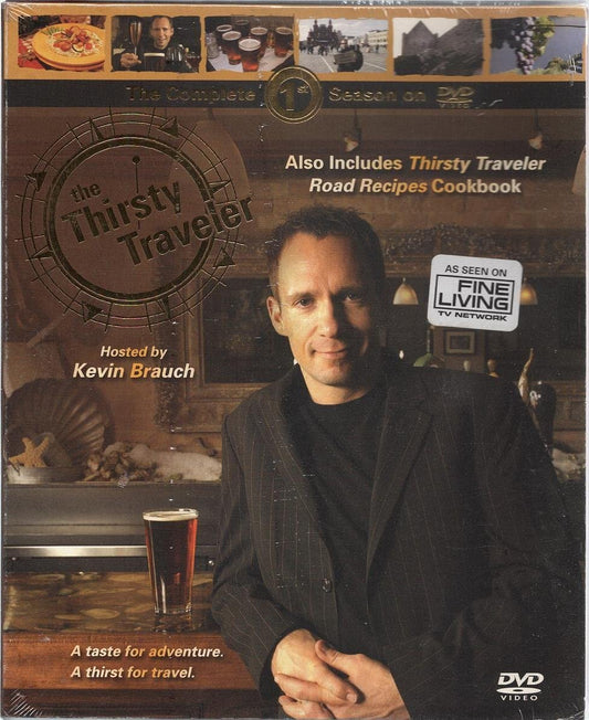 The Thirsty Traveler - The Complete Season 1 with Road Recipes Cookbook [DVD]