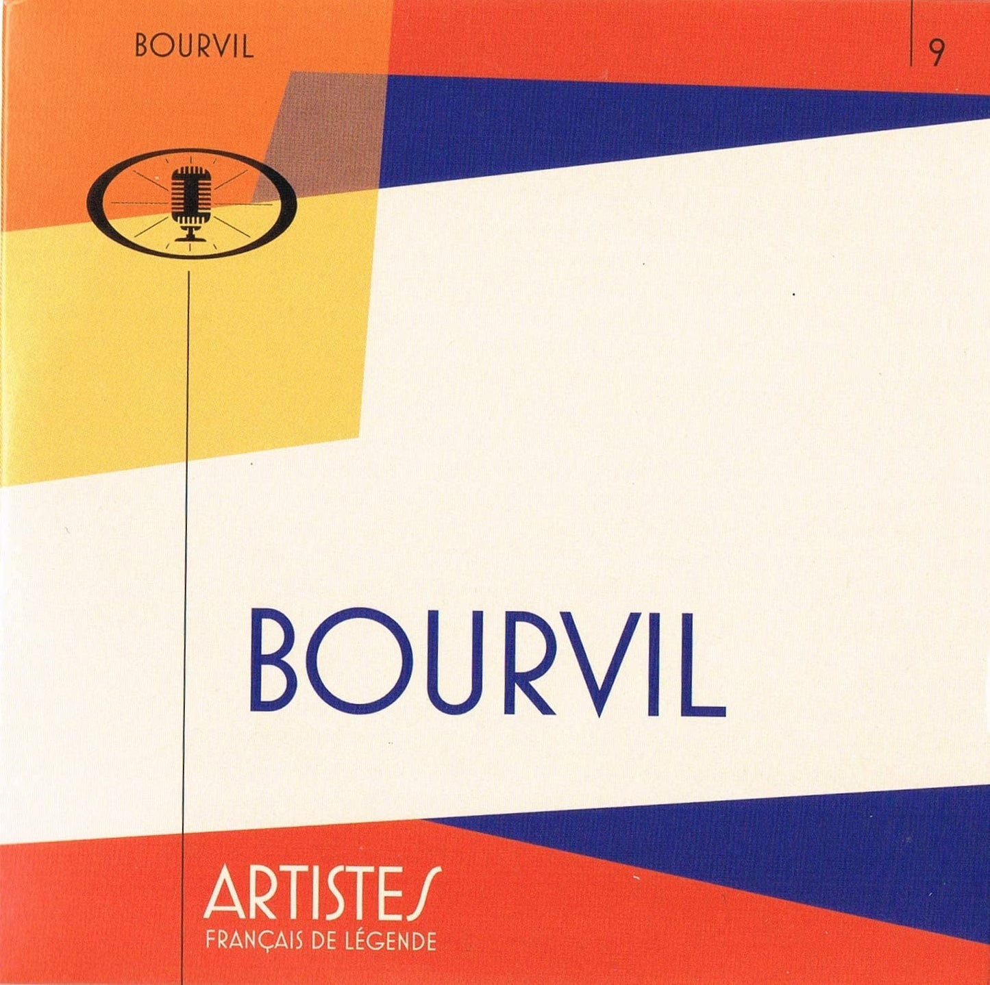 Bourvil / Artistes Francais de Légende (pochette carton format 12 x 12 cm) [Audio CD] Bourvil