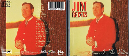 Peace in The Valley (live recording) [Audio CD] Jim Reeves