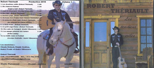 Les Acadiens Exilés (Country) [Audio CD] Robert Thériault