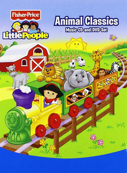 Fisher Price Little People - Animal Classics (Includes: 35 of Sing-Along Favorites on 2 CDs + 1 DVD with 5 Video Stories) [Audio CD] Little People (Fisher Price)