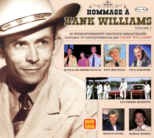 Hommage a Hank Williams Volume 2 [Audio CD] Hank Williams