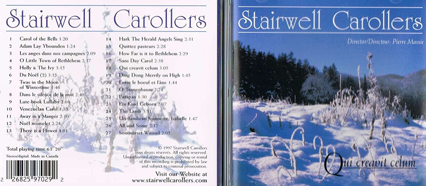 Qui Creavit Celum (Director: Pierre Massie) [Audio CD] Stairwell Carollers